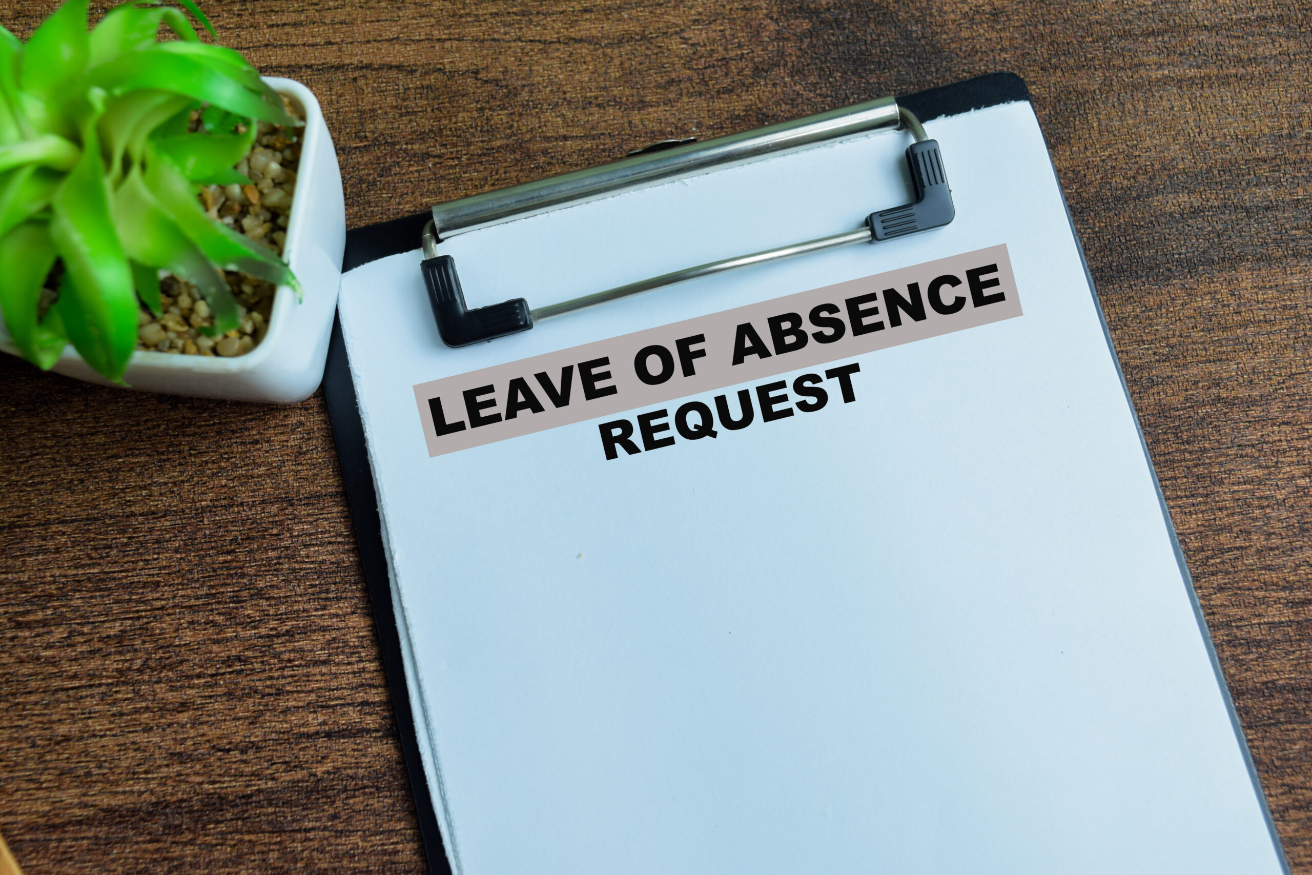 Concept of Leave of Absence Request