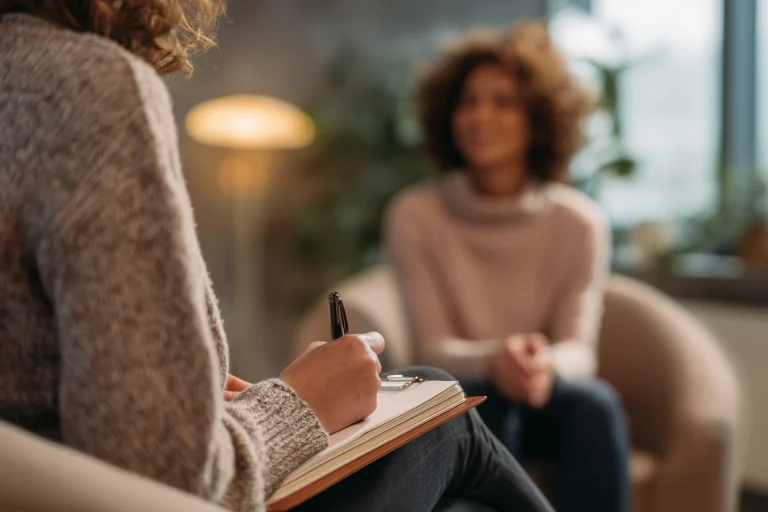 Therapist providing depression counseling in Madison, Wisconsin.