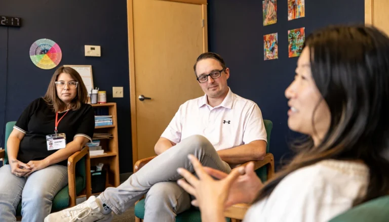 Therapy session at Madison Recovery Center
