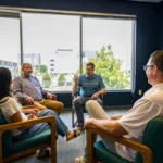 Group therapy at Madison Recovery Center