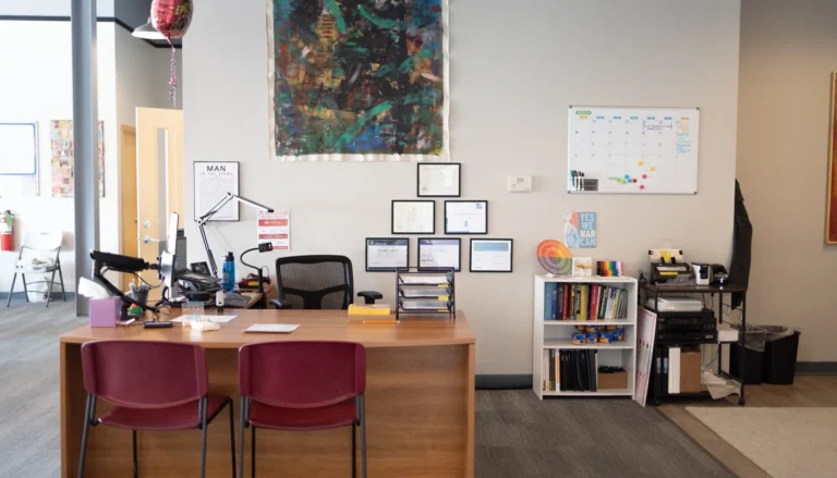 Administrative office at Madison Recovery Center