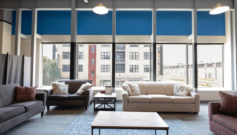 Lounge at Madison Recovery Center