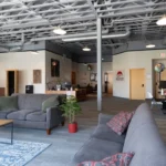 Waiting area at Madison Recovery Center